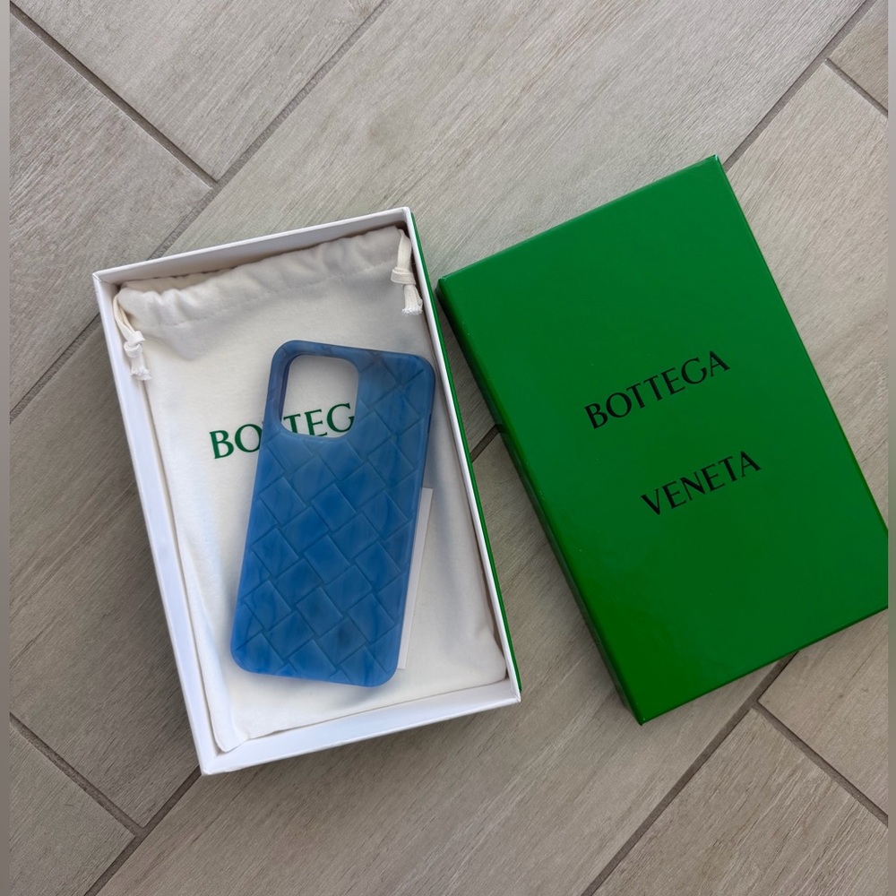 Bottega Veneta - Multi Blue - IPhone 14 Pro Max case.